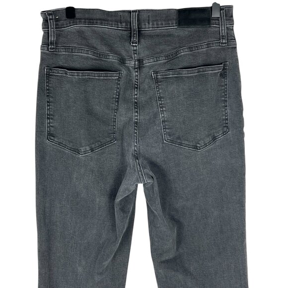 Madewell Cali Demi-Boot Jeans in Bellspring Wash: Button-Front Edition Size 30 - Picture 8 of 10